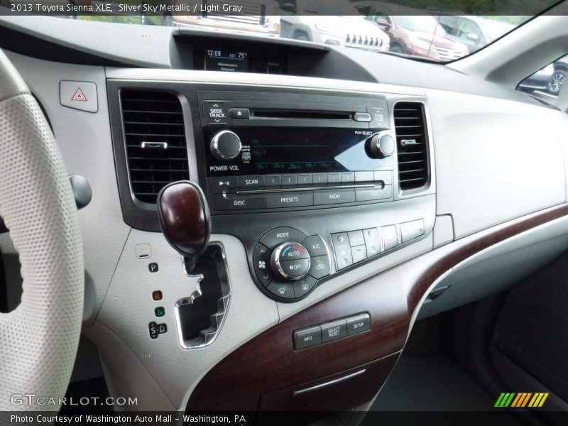 Silver Sky Metallic / Light Gray 2013 Toyota Sienna XLE