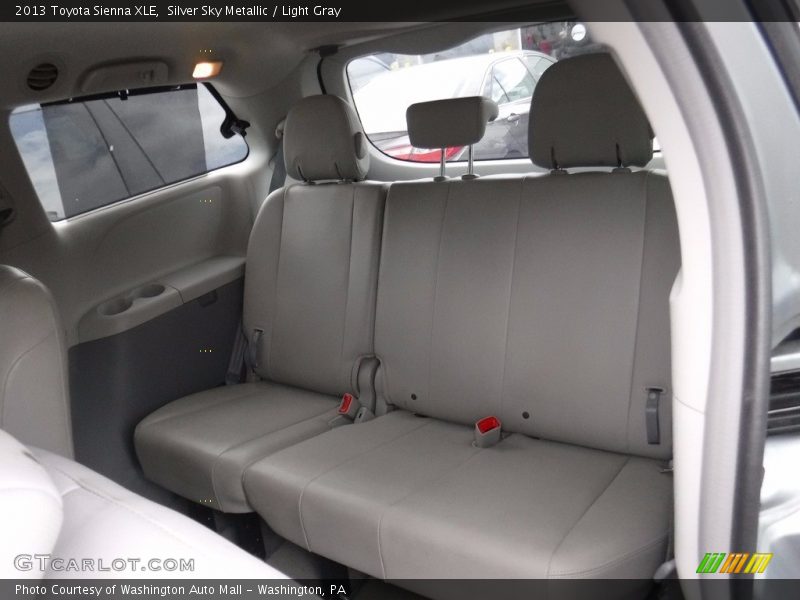 Silver Sky Metallic / Light Gray 2013 Toyota Sienna XLE