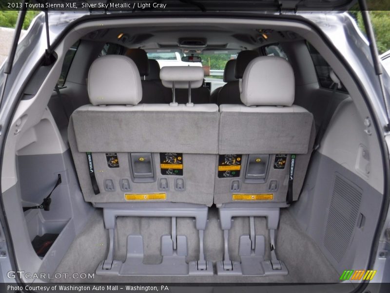 Silver Sky Metallic / Light Gray 2013 Toyota Sienna XLE