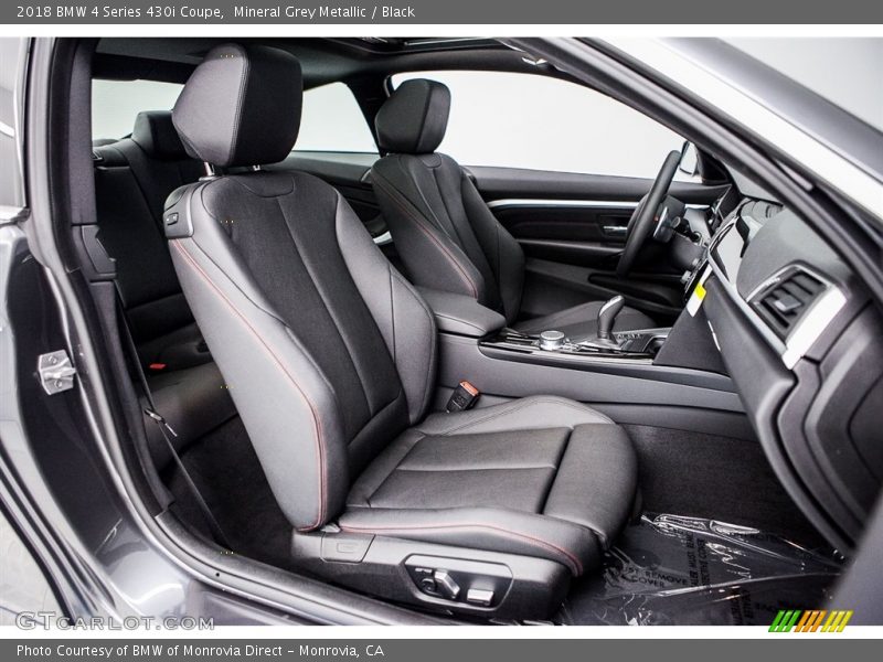 Mineral Grey Metallic / Black 2018 BMW 4 Series 430i Coupe