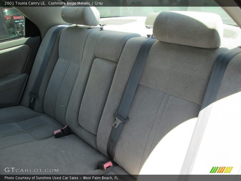 Cashmere Beige Metallic / Gray 2001 Toyota Camry LE