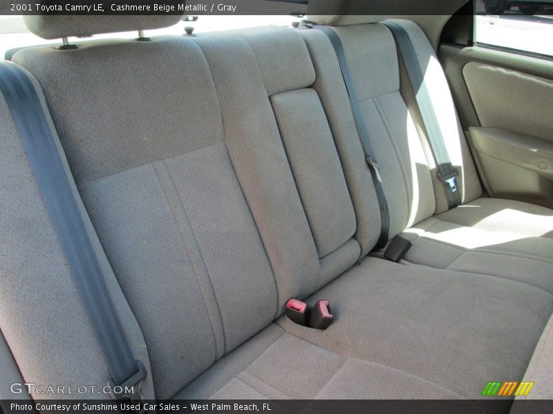 Cashmere Beige Metallic / Gray 2001 Toyota Camry LE