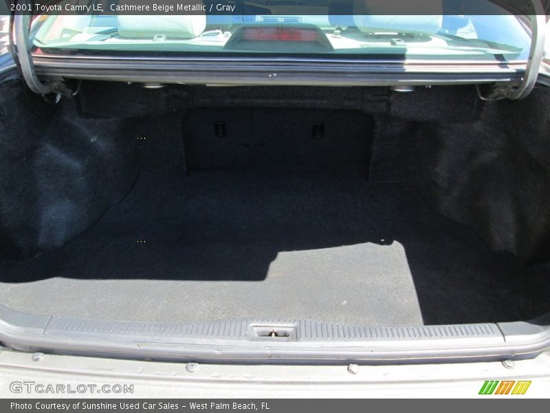 Cashmere Beige Metallic / Gray 2001 Toyota Camry LE