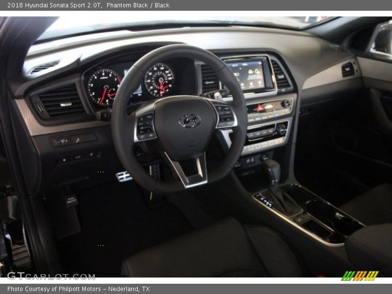 Phantom Black / Black 2018 Hyundai Sonata Sport 2.0T