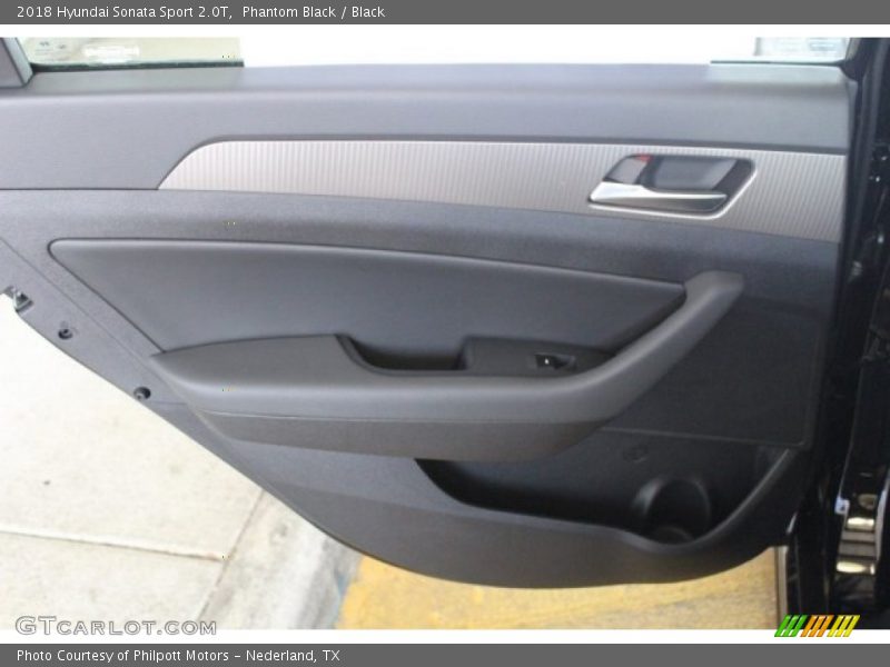 Phantom Black / Black 2018 Hyundai Sonata Sport 2.0T