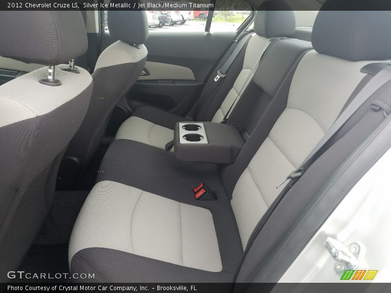 Silver Ice Metallic / Jet Black/Medium Titanium 2012 Chevrolet Cruze LS