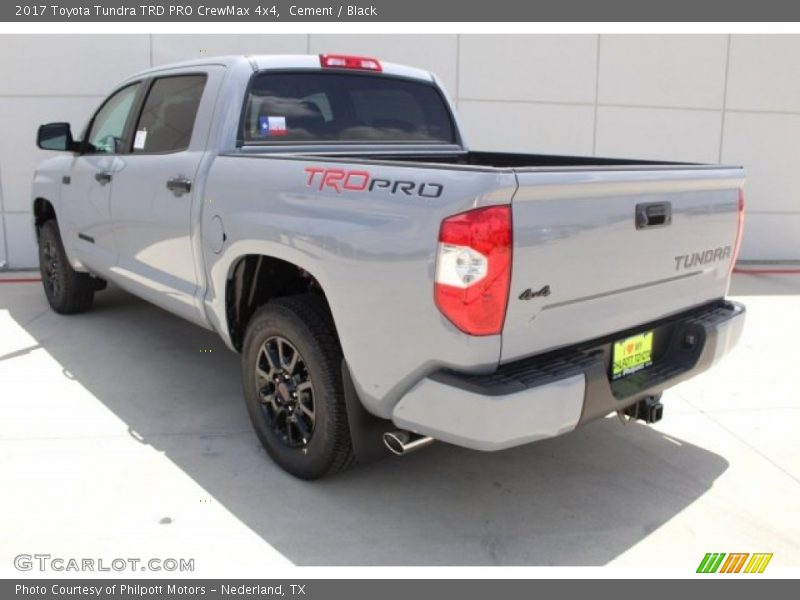 Cement / Black 2017 Toyota Tundra TRD PRO CrewMax 4x4