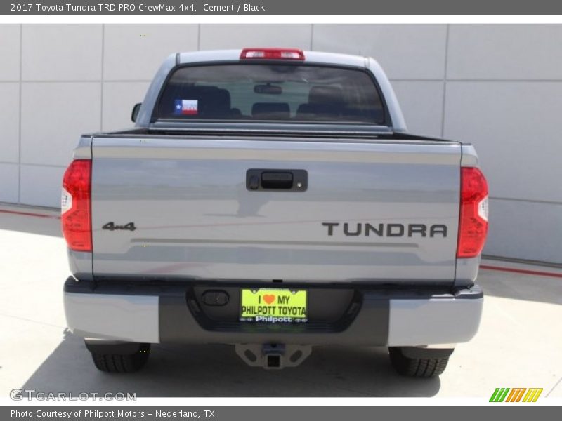 Cement / Black 2017 Toyota Tundra TRD PRO CrewMax 4x4