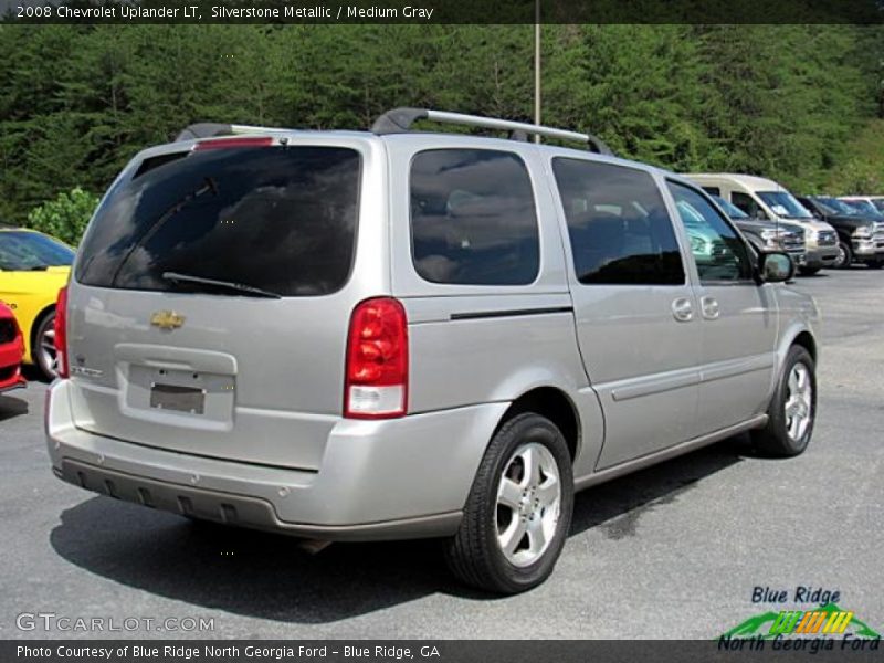 Silverstone Metallic / Medium Gray 2008 Chevrolet Uplander LT