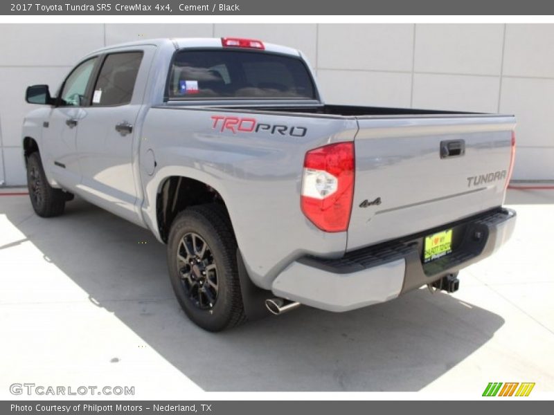 Cement / Black 2017 Toyota Tundra SR5 CrewMax 4x4