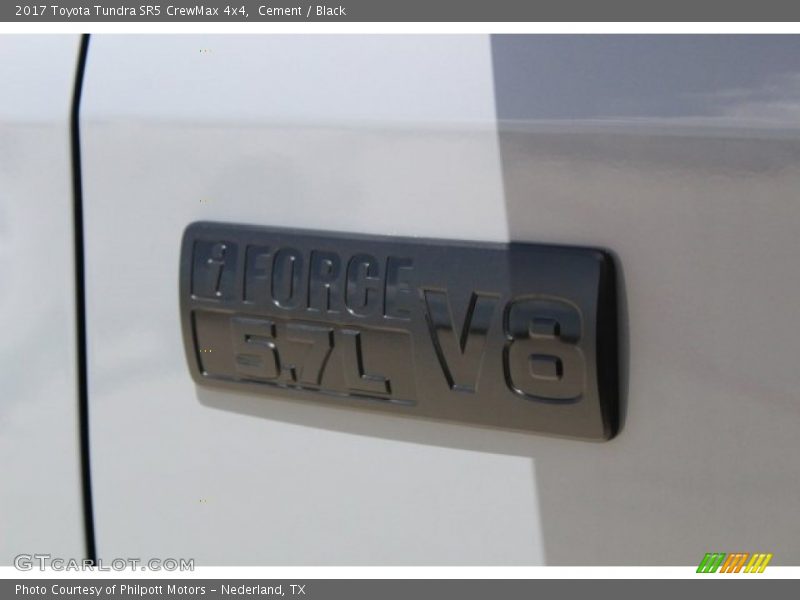 Cement / Black 2017 Toyota Tundra SR5 CrewMax 4x4