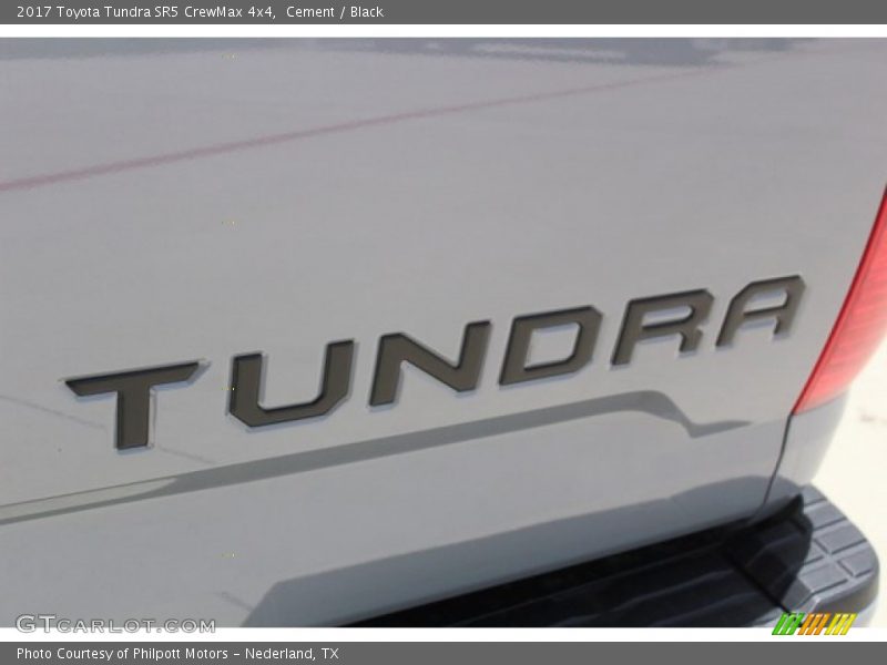 Cement / Black 2017 Toyota Tundra SR5 CrewMax 4x4