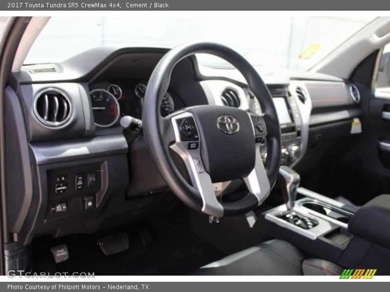 Cement / Black 2017 Toyota Tundra SR5 CrewMax 4x4