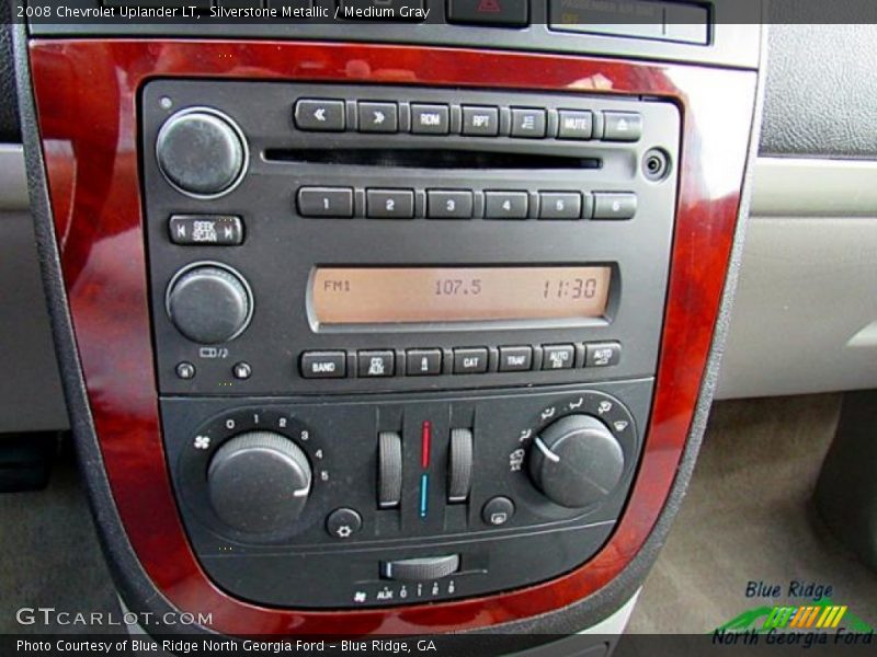Silverstone Metallic / Medium Gray 2008 Chevrolet Uplander LT