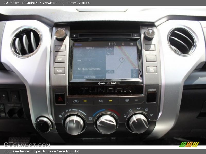 Cement / Black 2017 Toyota Tundra SR5 CrewMax 4x4