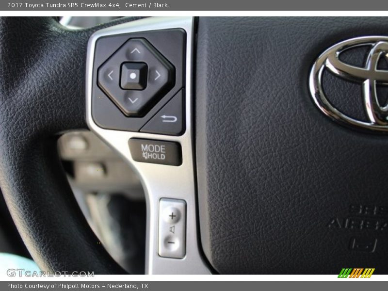 Cement / Black 2017 Toyota Tundra SR5 CrewMax 4x4