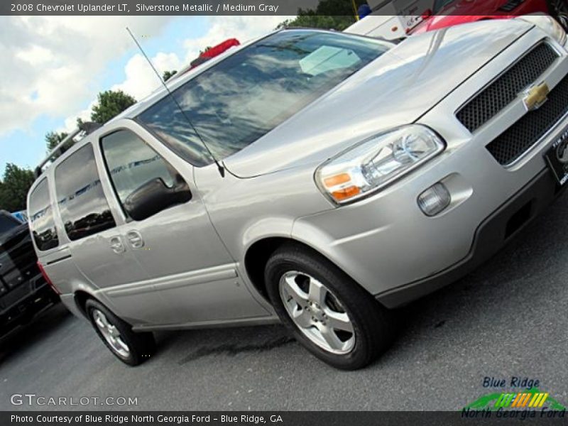 Silverstone Metallic / Medium Gray 2008 Chevrolet Uplander LT