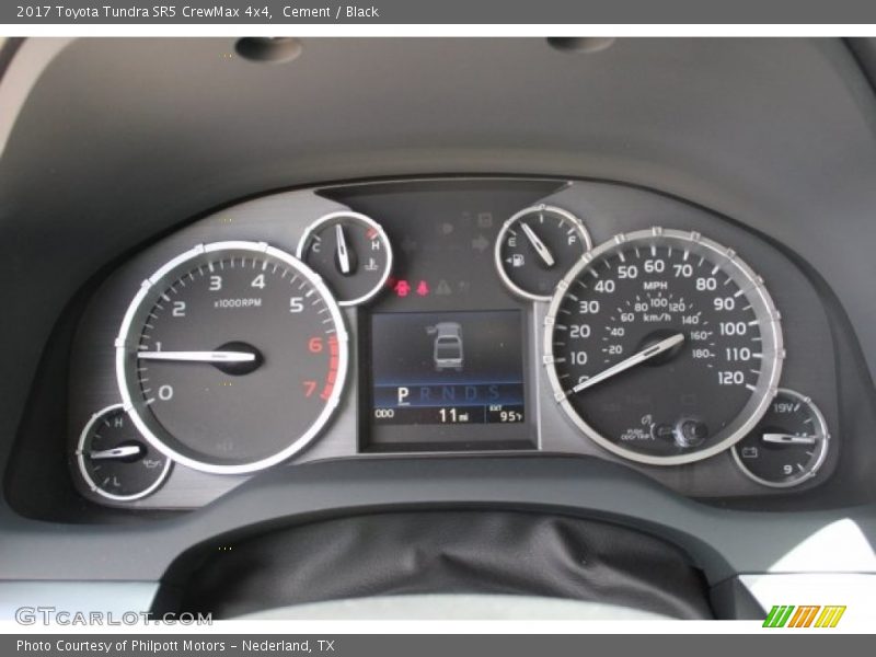 Cement / Black 2017 Toyota Tundra SR5 CrewMax 4x4