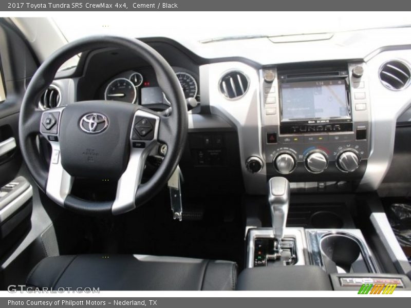 Cement / Black 2017 Toyota Tundra SR5 CrewMax 4x4