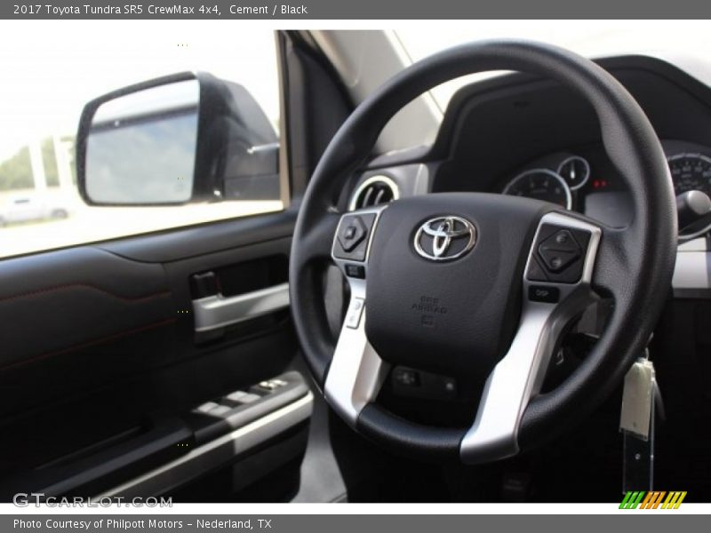 Cement / Black 2017 Toyota Tundra SR5 CrewMax 4x4