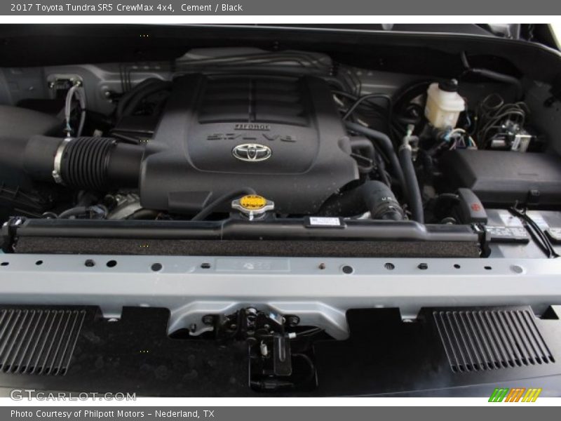 Cement / Black 2017 Toyota Tundra SR5 CrewMax 4x4