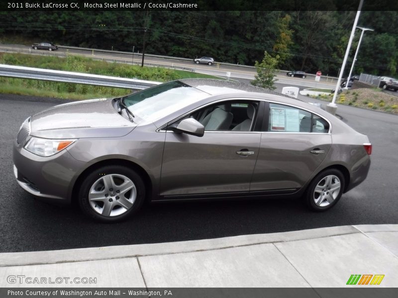Mocha Steel Metallic / Cocoa/Cashmere 2011 Buick LaCrosse CX