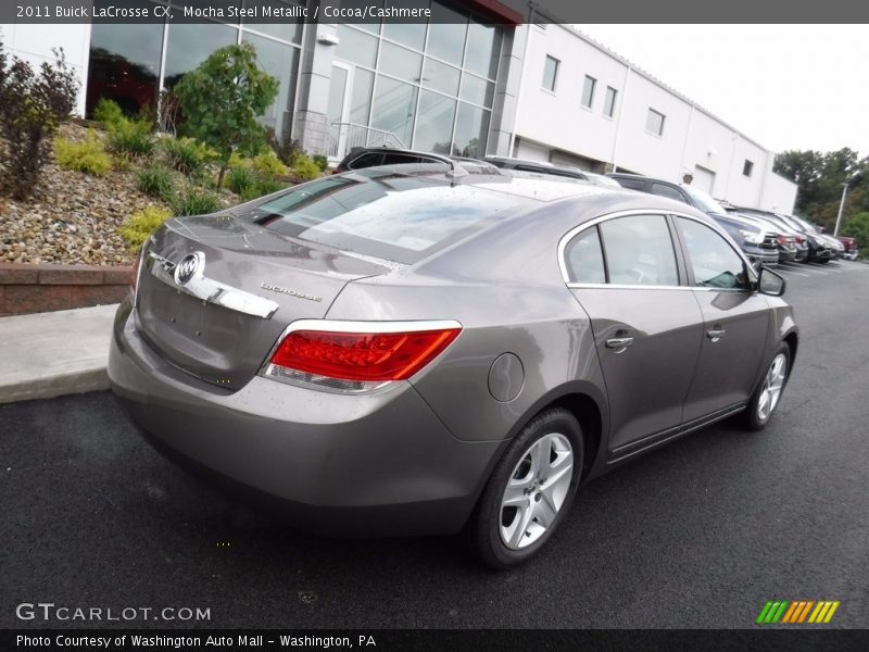 Mocha Steel Metallic / Cocoa/Cashmere 2011 Buick LaCrosse CX