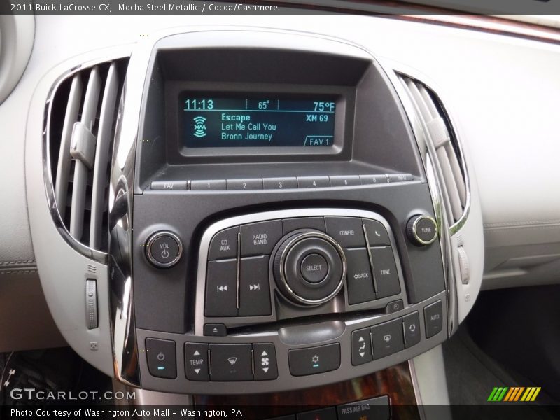 Mocha Steel Metallic / Cocoa/Cashmere 2011 Buick LaCrosse CX