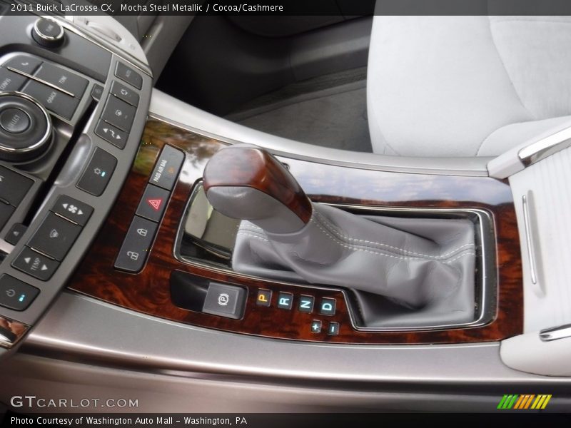 Mocha Steel Metallic / Cocoa/Cashmere 2011 Buick LaCrosse CX