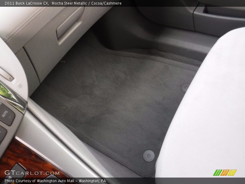 Mocha Steel Metallic / Cocoa/Cashmere 2011 Buick LaCrosse CX