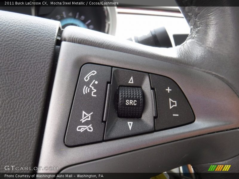 Mocha Steel Metallic / Cocoa/Cashmere 2011 Buick LaCrosse CX
