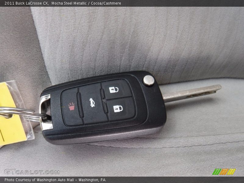 Mocha Steel Metallic / Cocoa/Cashmere 2011 Buick LaCrosse CX