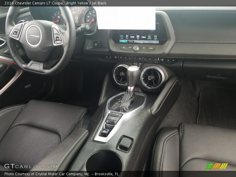 Bright Yellow / Jet Black 2016 Chevrolet Camaro LT Coupe