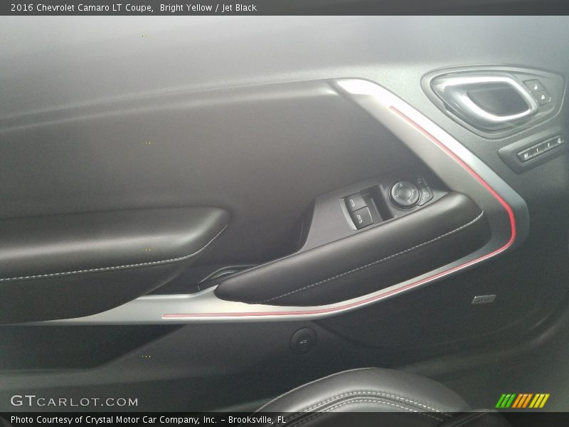 Bright Yellow / Jet Black 2016 Chevrolet Camaro LT Coupe