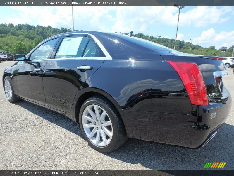 Black Raven / Jet Black/Jet Black 2014 Cadillac CTS Luxury Sedan AWD