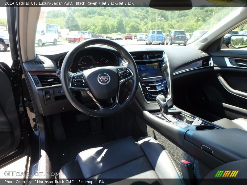 Black Raven / Jet Black/Jet Black 2014 Cadillac CTS Luxury Sedan AWD