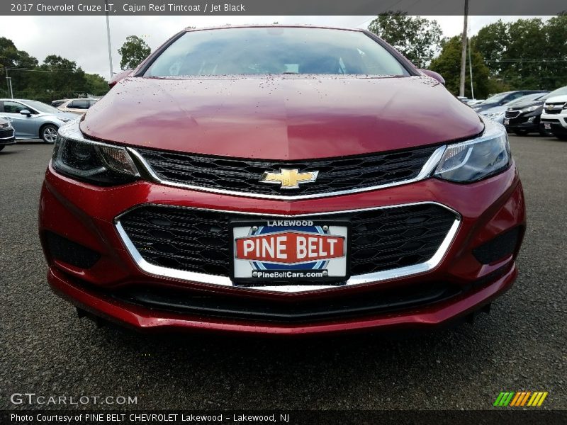 Cajun Red Tintcoat / Jet Black 2017 Chevrolet Cruze LT