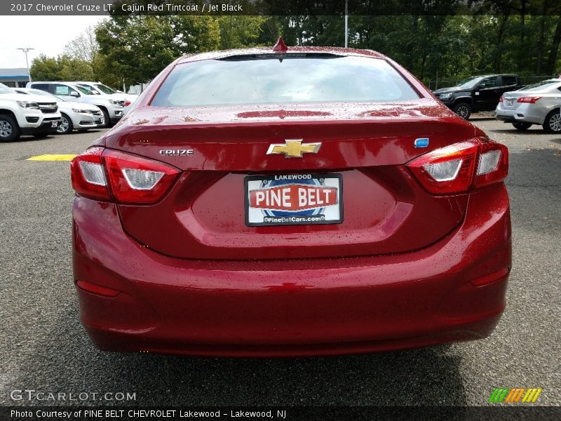 Cajun Red Tintcoat / Jet Black 2017 Chevrolet Cruze LT