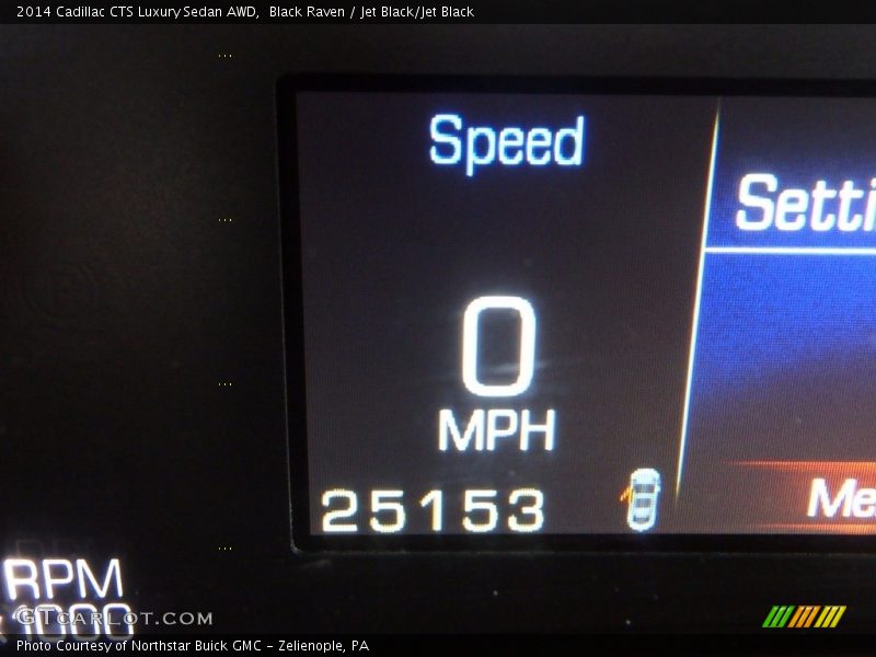 Black Raven / Jet Black/Jet Black 2014 Cadillac CTS Luxury Sedan AWD