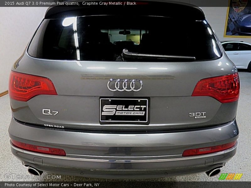 Graphite Gray Metallic / Black 2015 Audi Q7 3.0 Premium Plus quattro