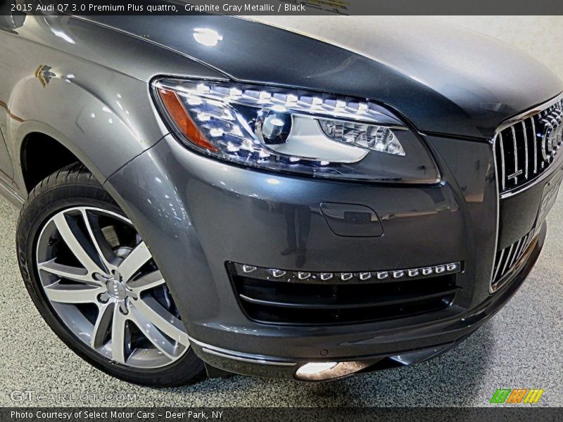 Graphite Gray Metallic / Black 2015 Audi Q7 3.0 Premium Plus quattro