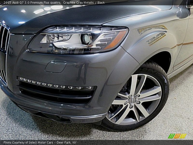 Graphite Gray Metallic / Black 2015 Audi Q7 3.0 Premium Plus quattro
