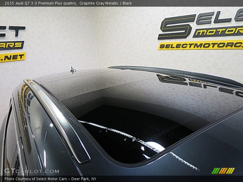 Graphite Gray Metallic / Black 2015 Audi Q7 3.0 Premium Plus quattro