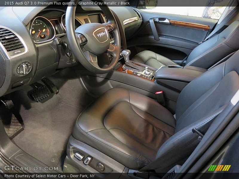 Graphite Gray Metallic / Black 2015 Audi Q7 3.0 Premium Plus quattro
