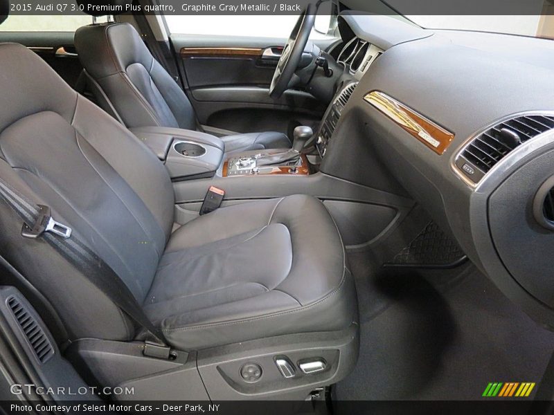 Graphite Gray Metallic / Black 2015 Audi Q7 3.0 Premium Plus quattro