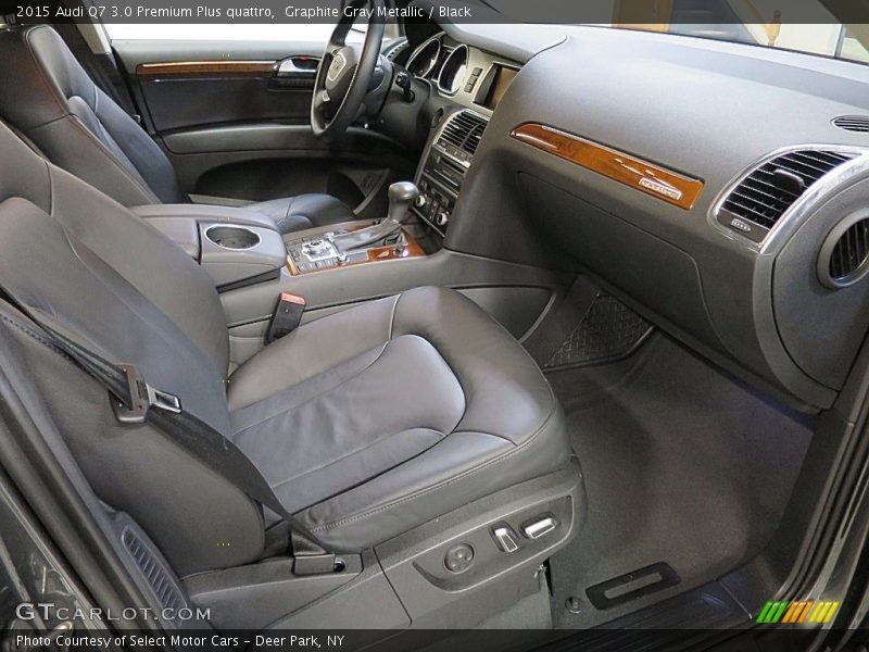 Graphite Gray Metallic / Black 2015 Audi Q7 3.0 Premium Plus quattro