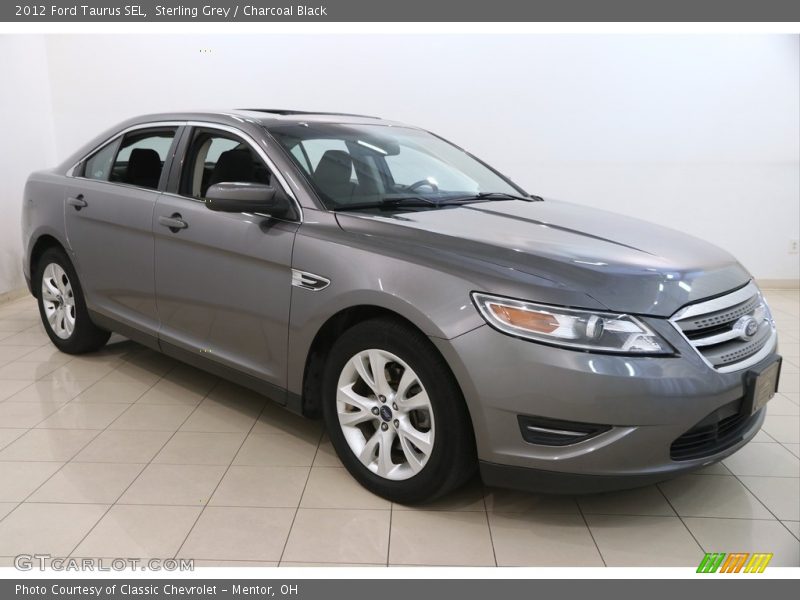 Sterling Grey / Charcoal Black 2012 Ford Taurus SEL