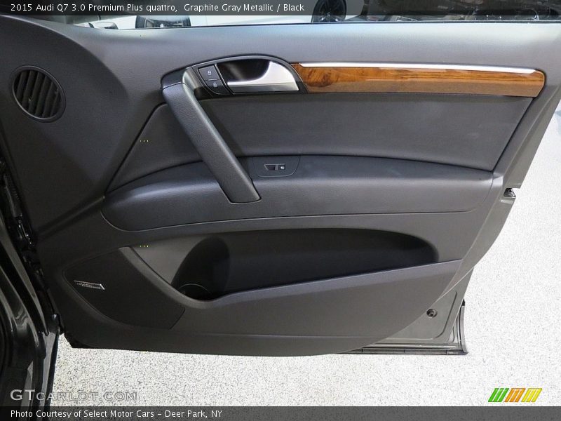Graphite Gray Metallic / Black 2015 Audi Q7 3.0 Premium Plus quattro