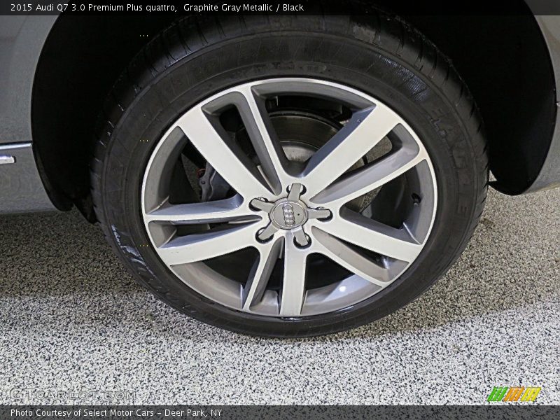 Graphite Gray Metallic / Black 2015 Audi Q7 3.0 Premium Plus quattro