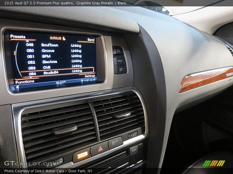 Graphite Gray Metallic / Black 2015 Audi Q7 3.0 Premium Plus quattro